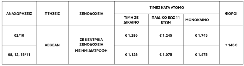 τιμοκατάλογος ΑΝΔΑΛΟΥΣΙΑ - ΜΑΛΑΓΑ 8 ΗΜΕΡΕΣ | ΟΚΤΩΒΡΗΣ - ΝΟΕΜΒΡΗΣ