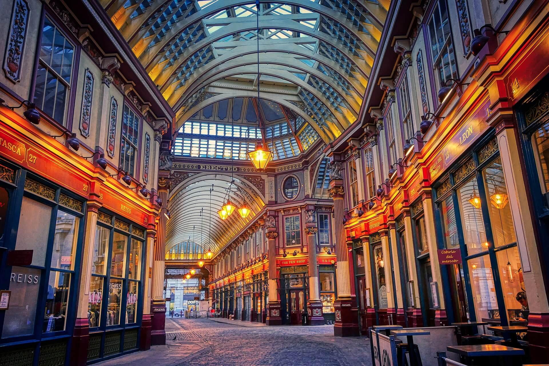 Εναλλακτιό Λονδίνο Leadenhall Market